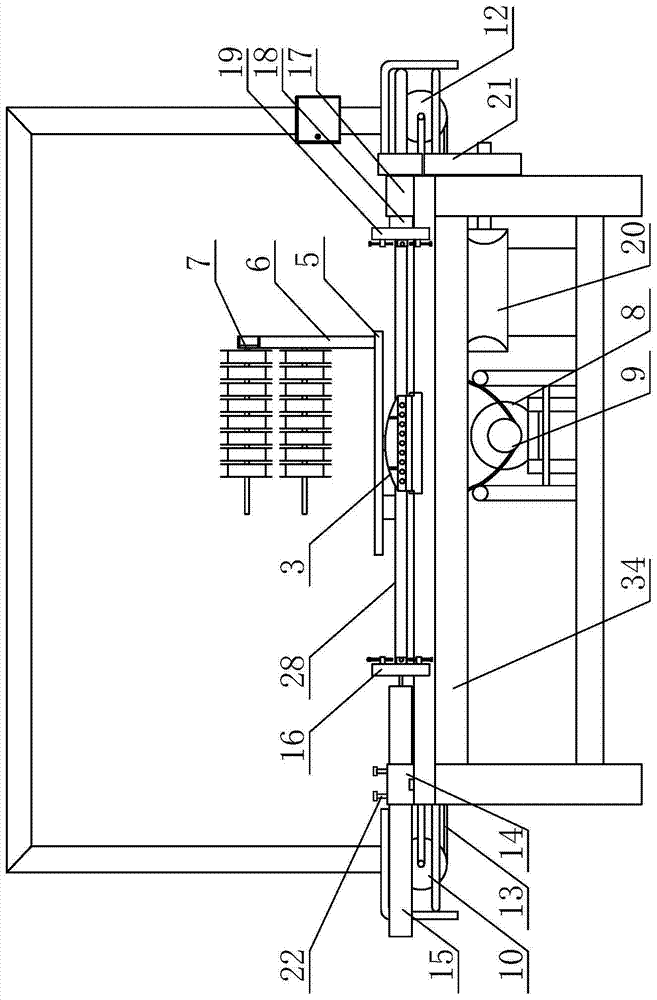 Glass filament winding machine