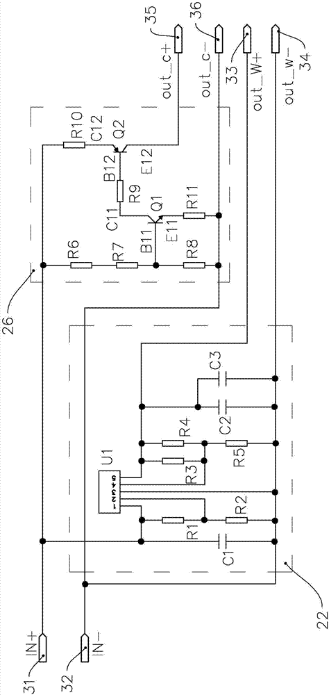 LED dimming circuit and LED module, and LED module dimming method