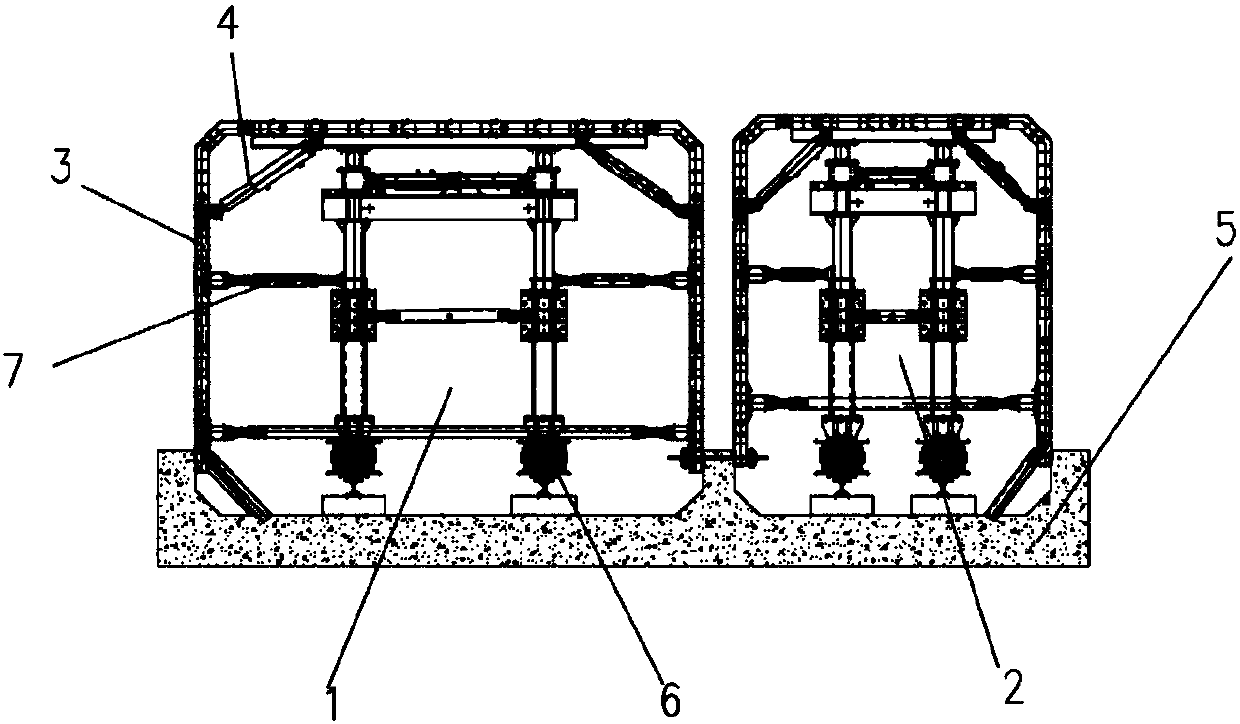 Construction method for support formwork integrated hydraulic inner formwork trolley of comprehensive pipe gallery