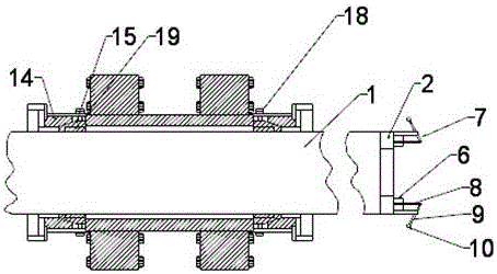 Centrifugal casting system for internal combustion engine air cylinder sleeve