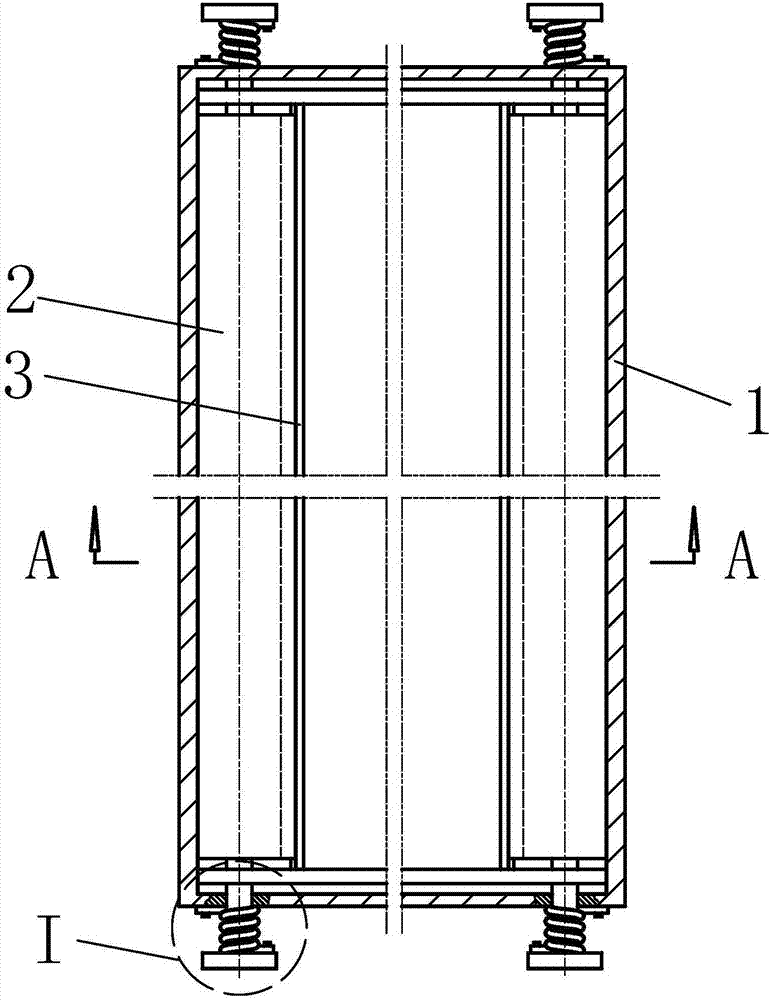 A self-retractable carrier for storage of goods