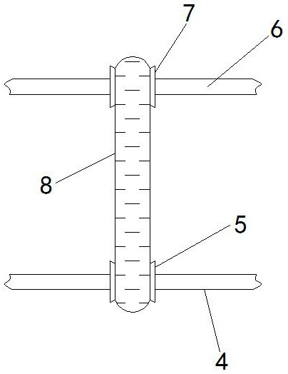 Sundry bearing device with interior convenient to clean