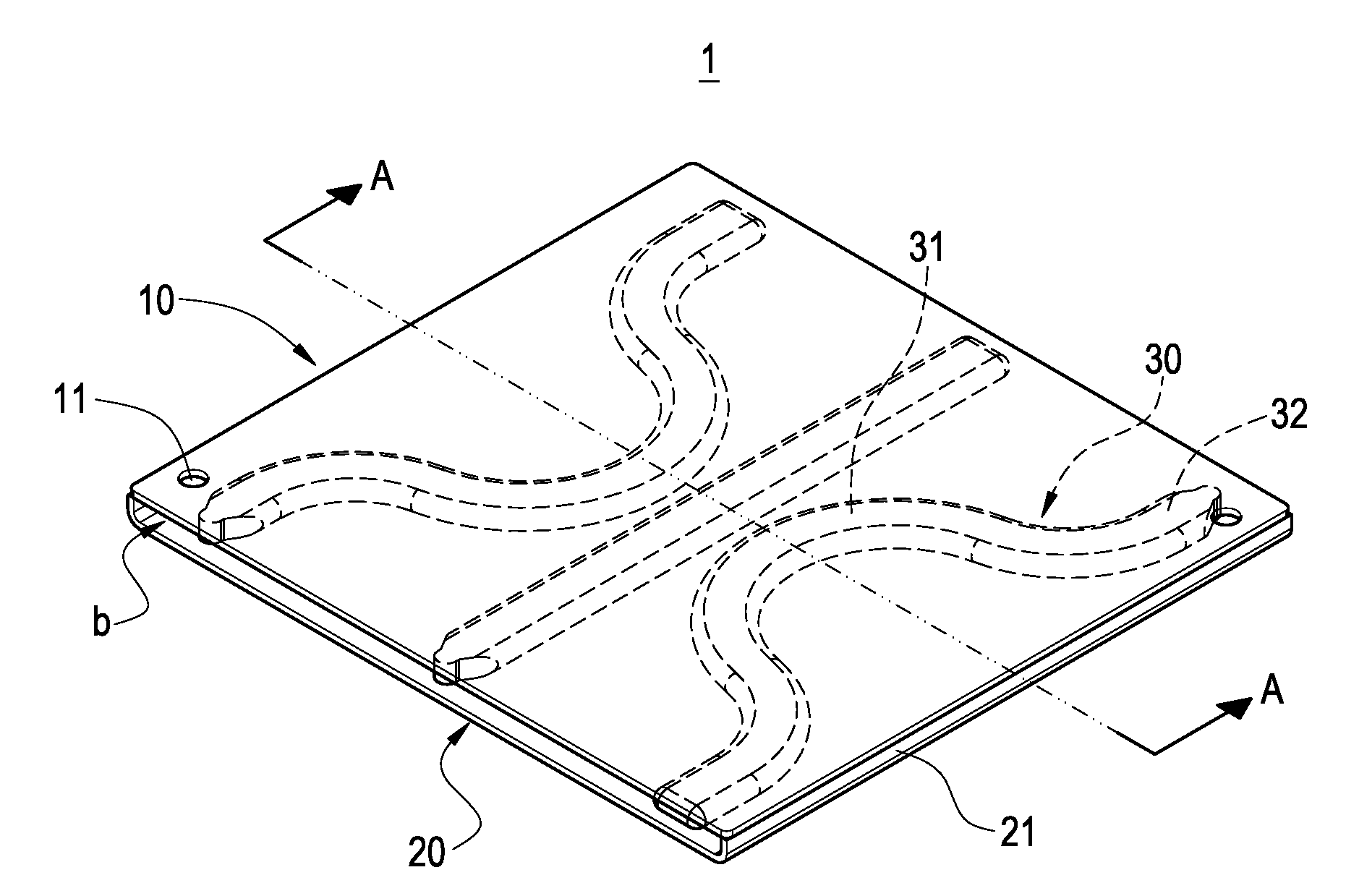 Heat dissipating device and heat conduction structure thereof