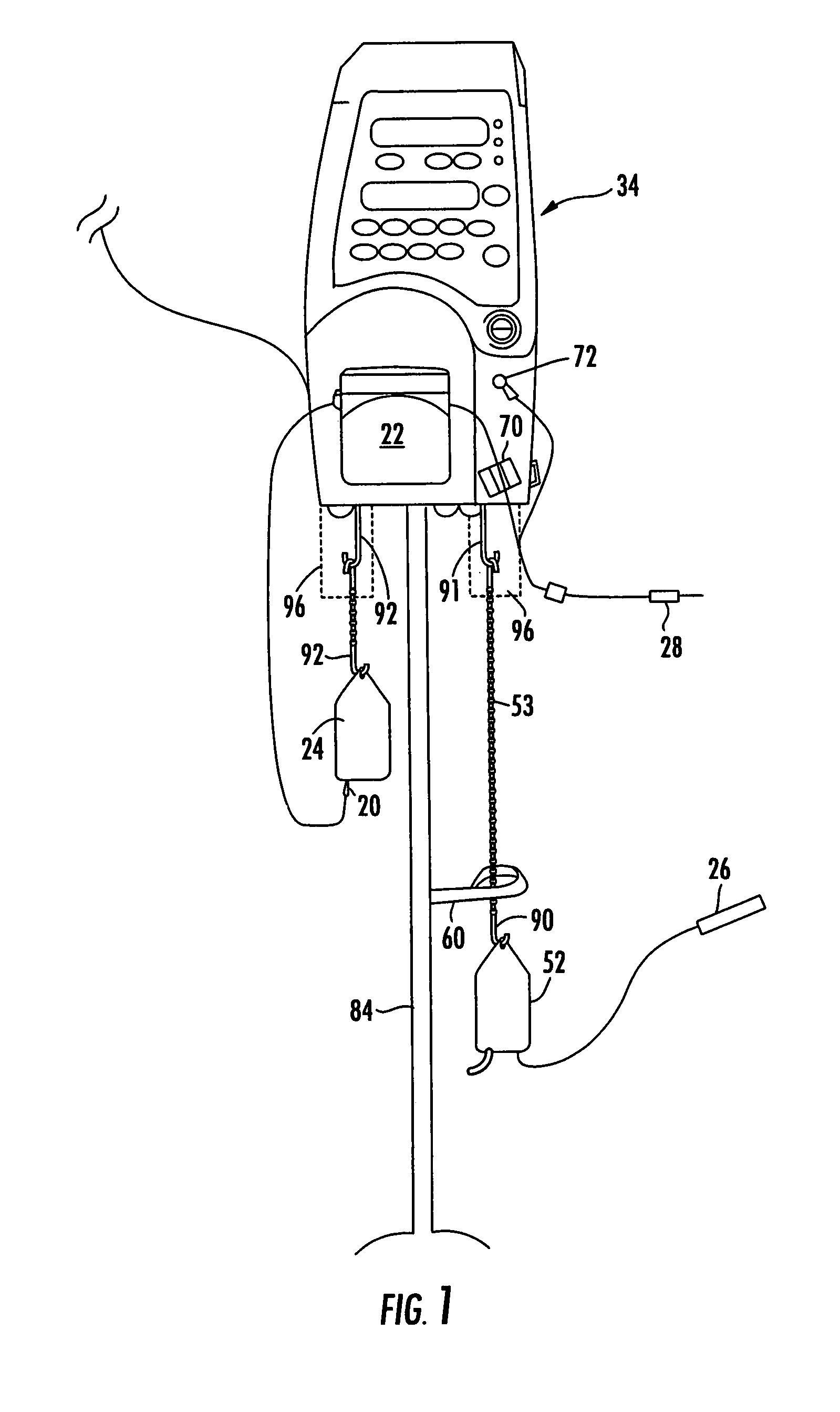 Patient hydration monitoring and maintenance system and method for use with administration of a diuretic