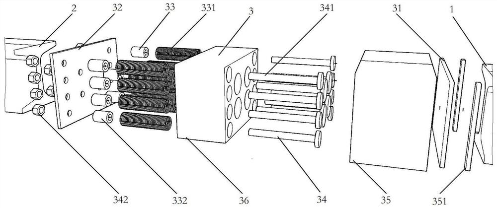 Self-adaptive stress tunnel primary support steel support structure and construction method thereof