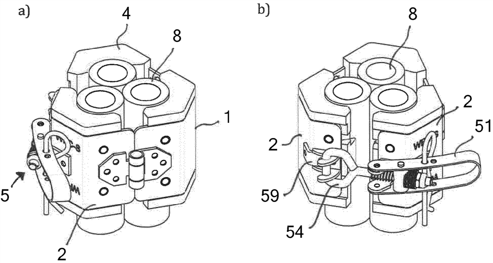 Device for fixing circuit