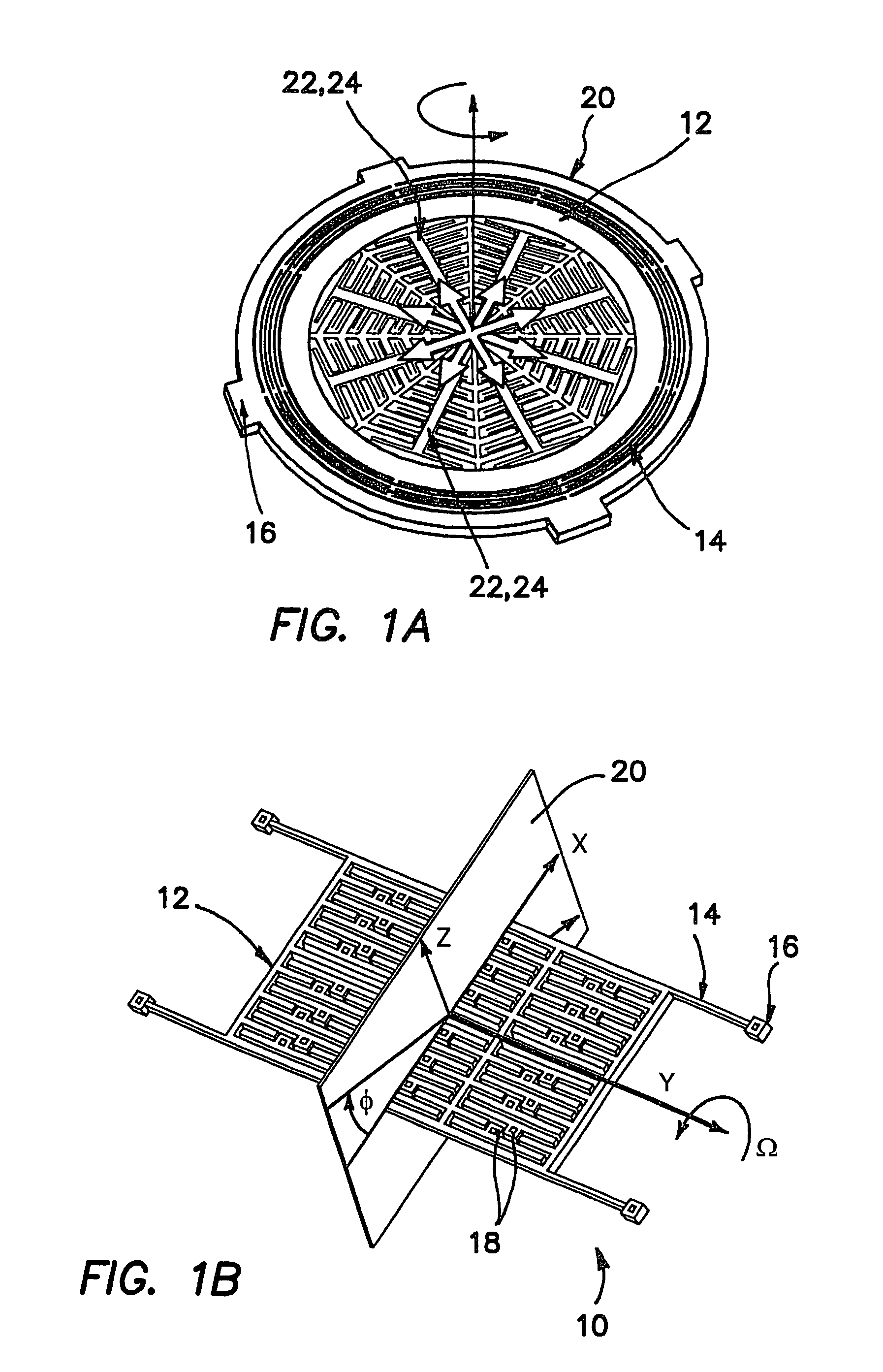 Method of simultaneously and directly generating an angular position and angular velocity measurement in a micromachined gyroscope