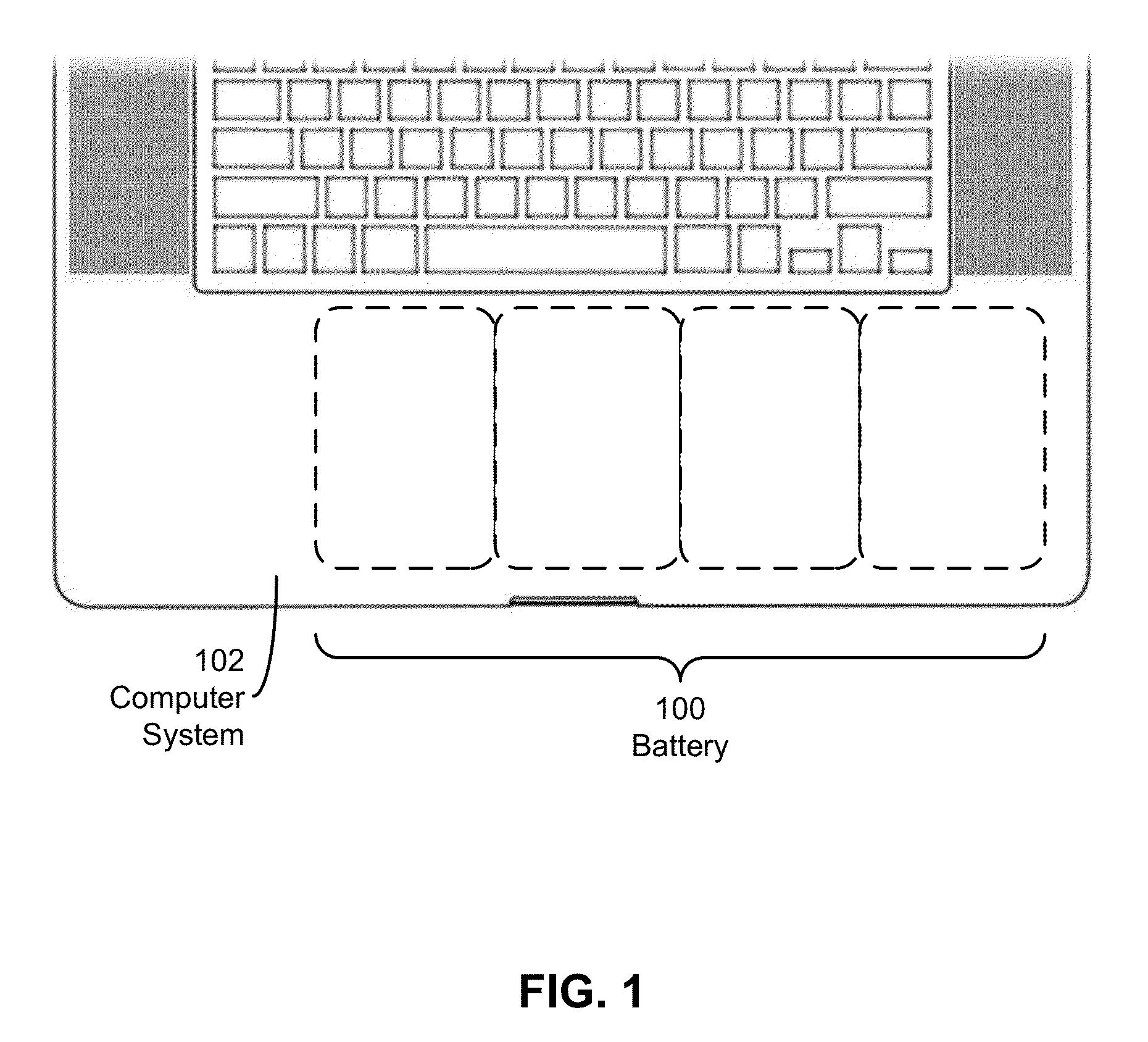 Increasing the stiffness of battery cells for portable electronic devices