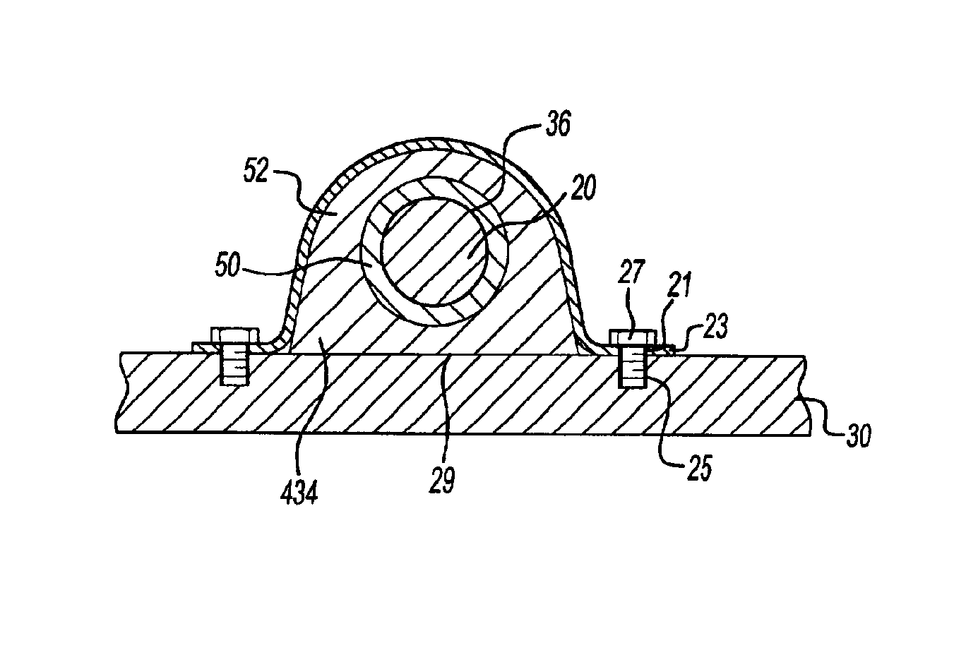 Variable rate bushing for stabilizer bar