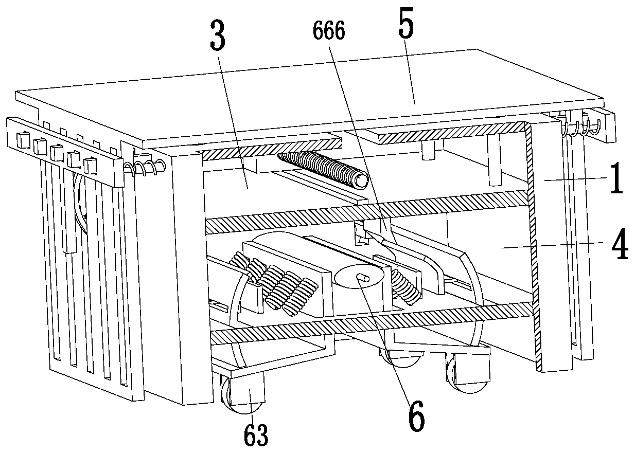 An adjustable and mobile computer cabinet for big data