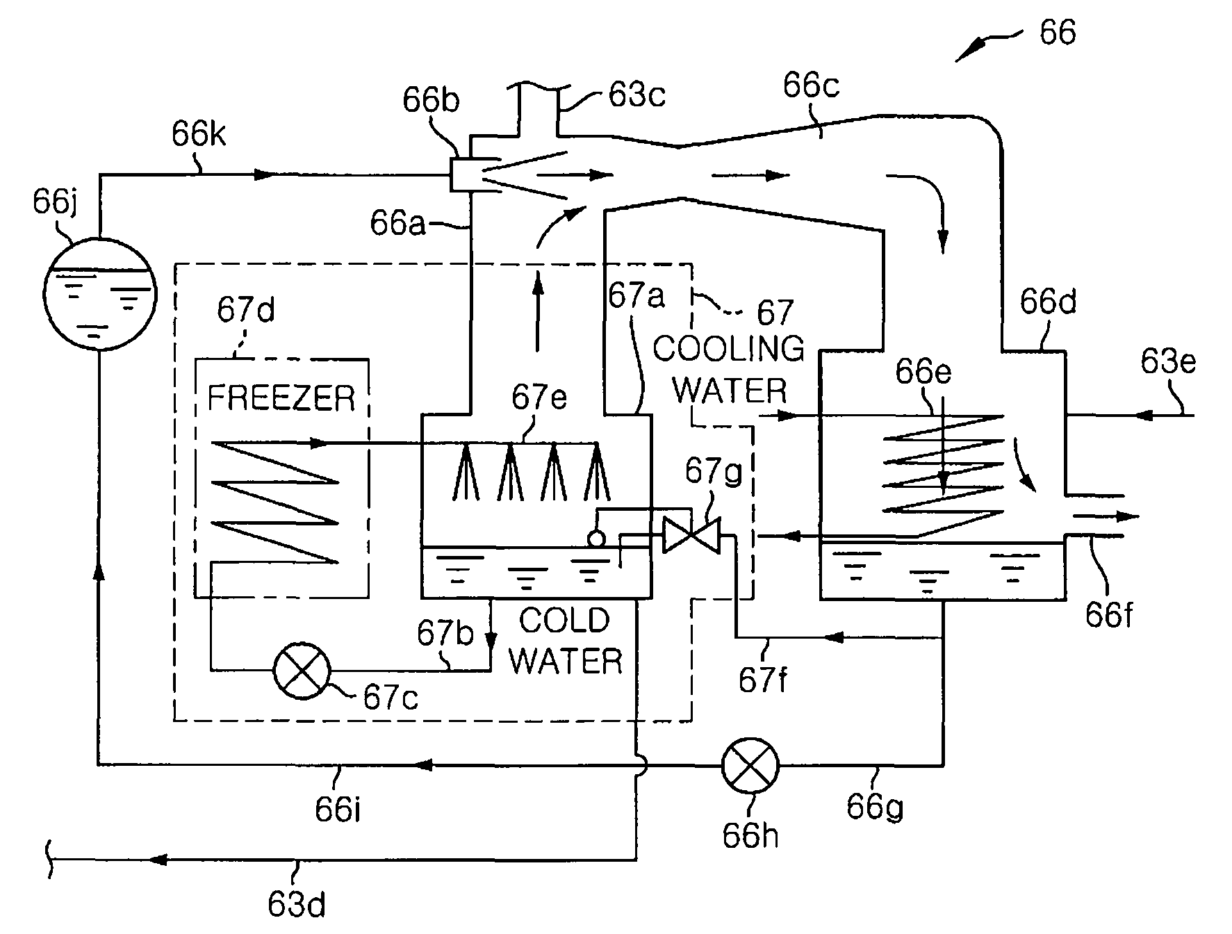 Semiconductor fabrication apparatus and temperature adjustment method