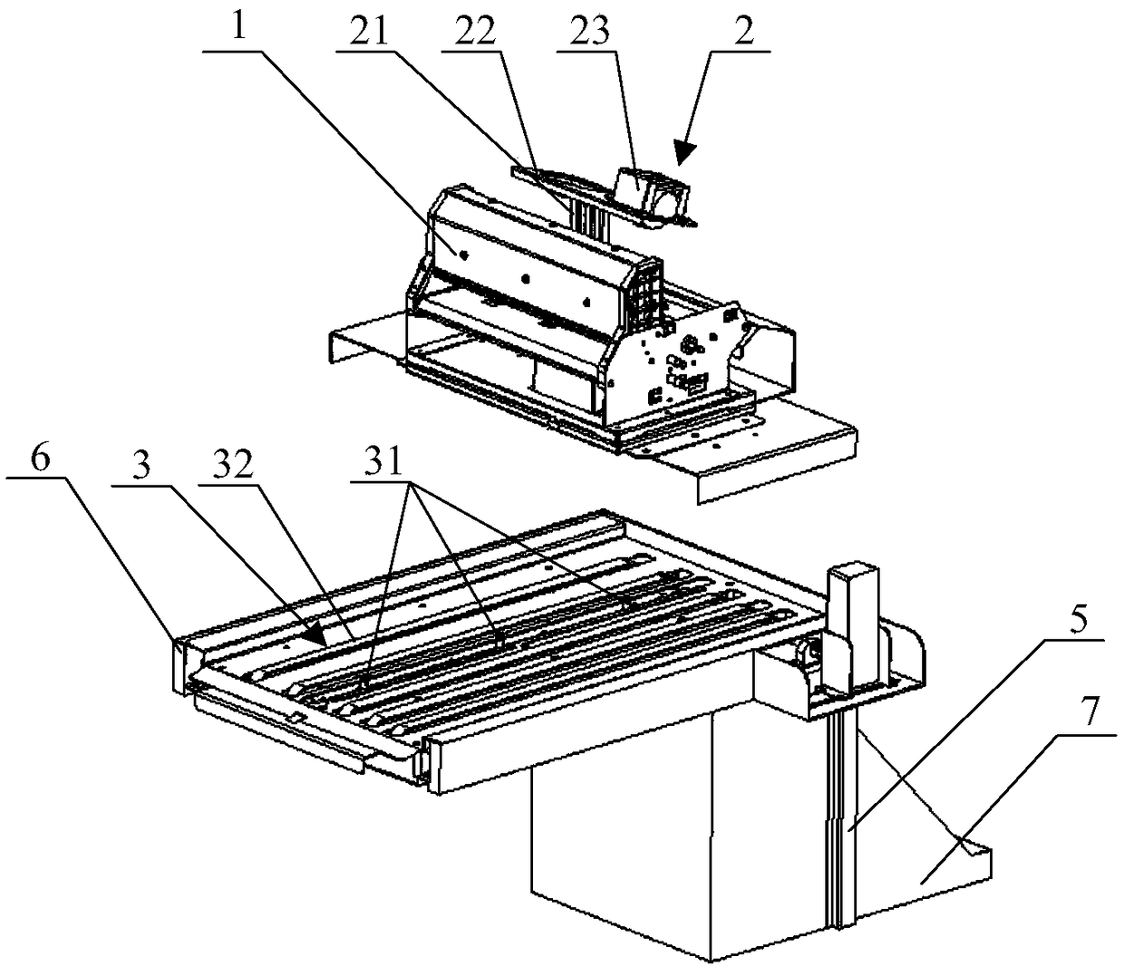 Invoice folding device and method