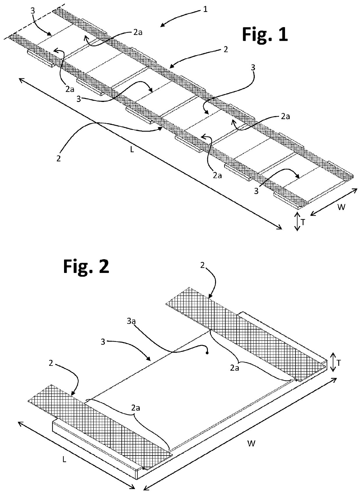 Semifinished product of an electric heater device, and electric heater device comprising such a semifinished product