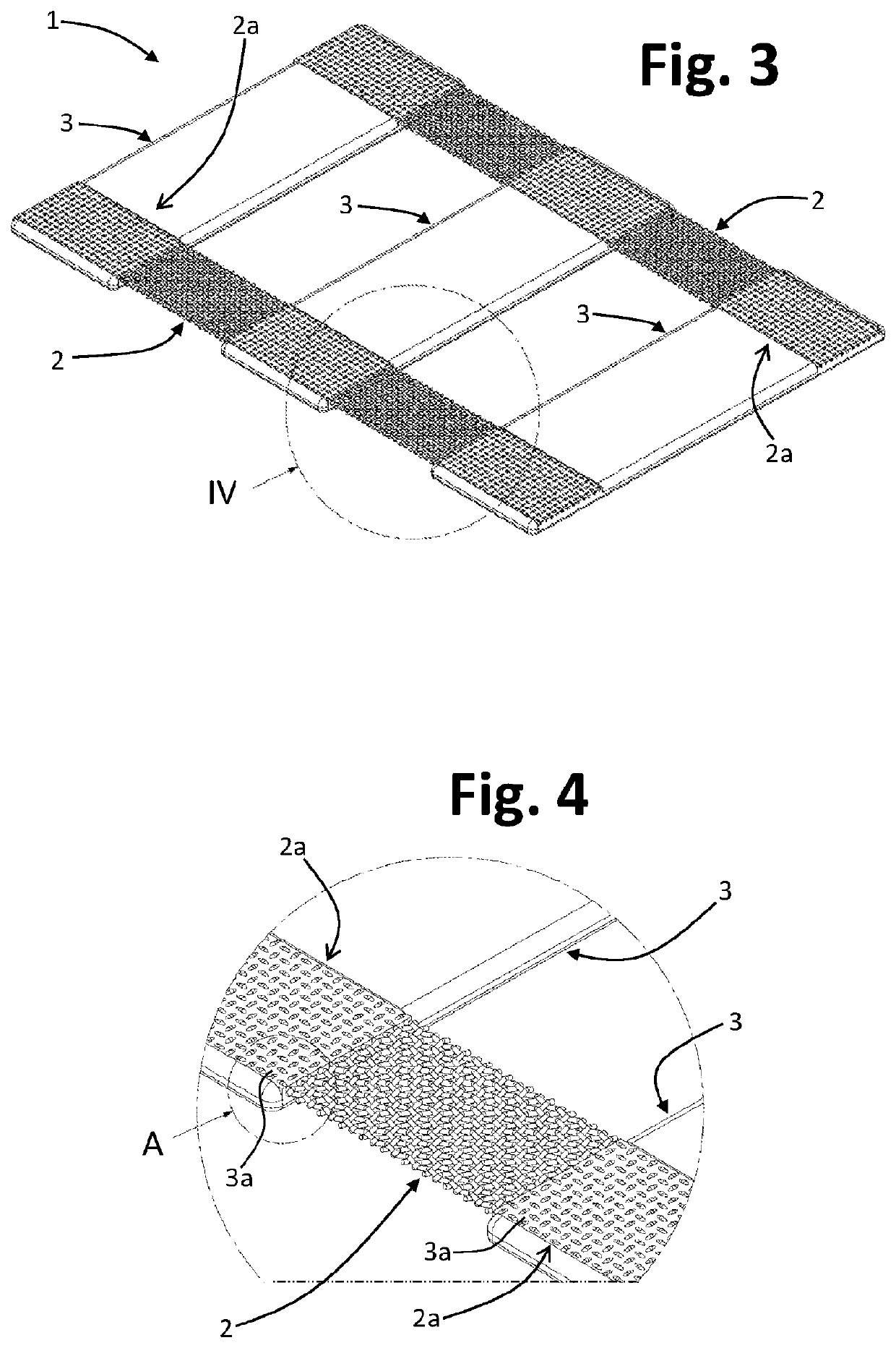 Semifinished product of an electric heater device, and electric heater device comprising such a semifinished product