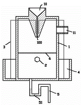 Energy-saving wet type dust collector