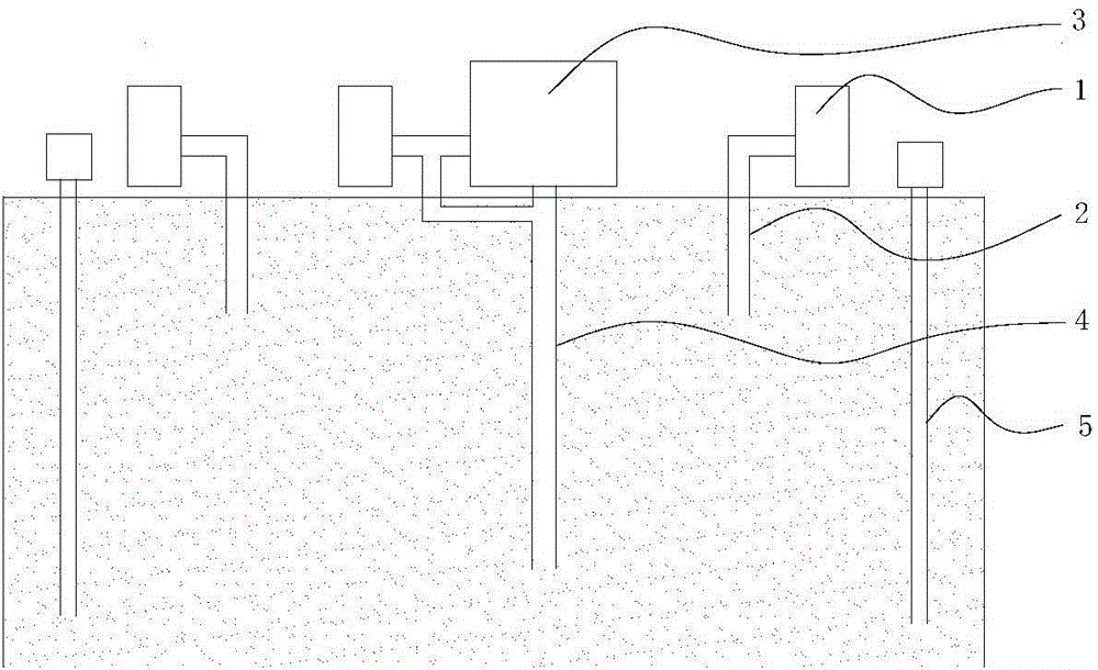 Method and system for contaminant removal by injecting high-temperature dry gas into soil