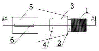 A slit glowing lamp post