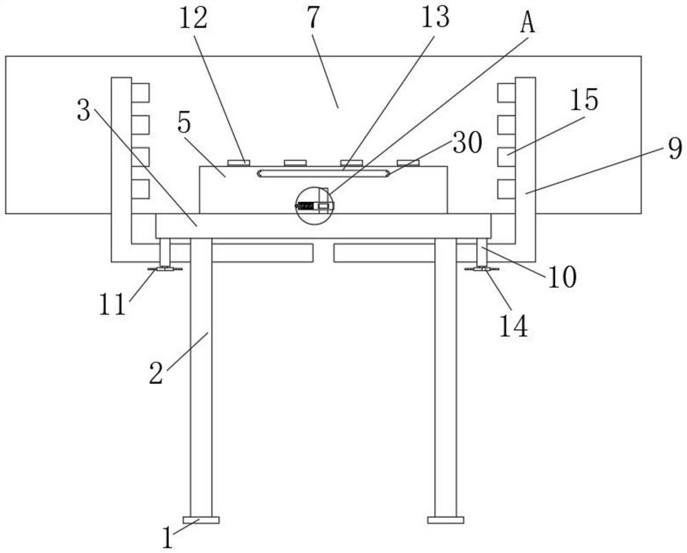 Open type dry hot air generating device