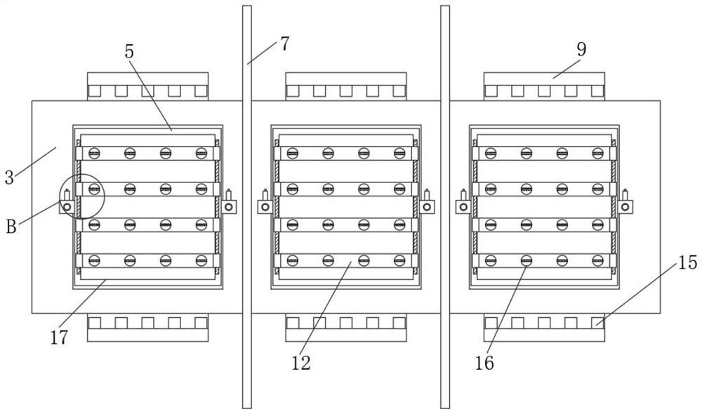 Open type dry hot air generating device