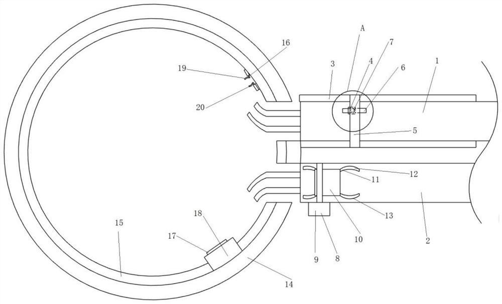 A badminton arrangement detection device