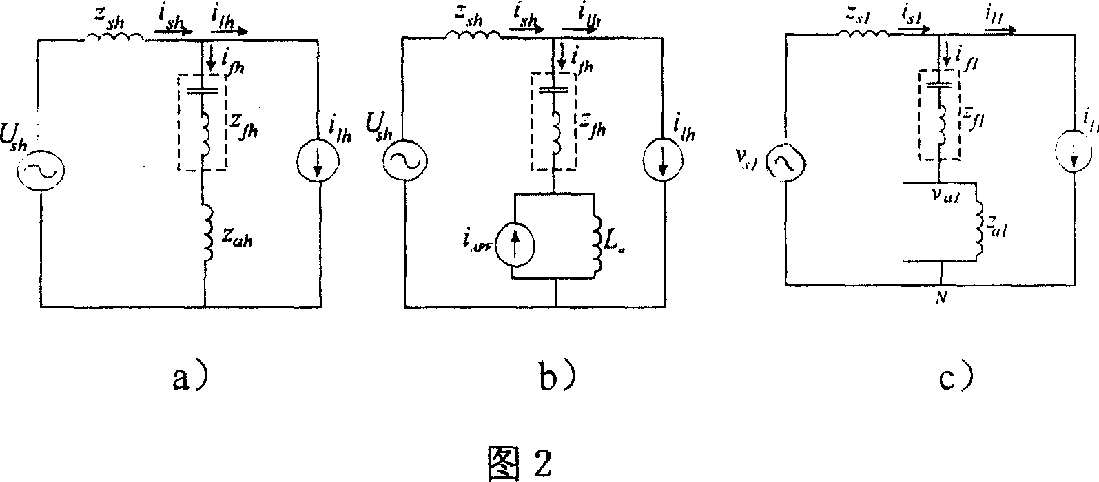 Parallel mixed power filter for electrified railway