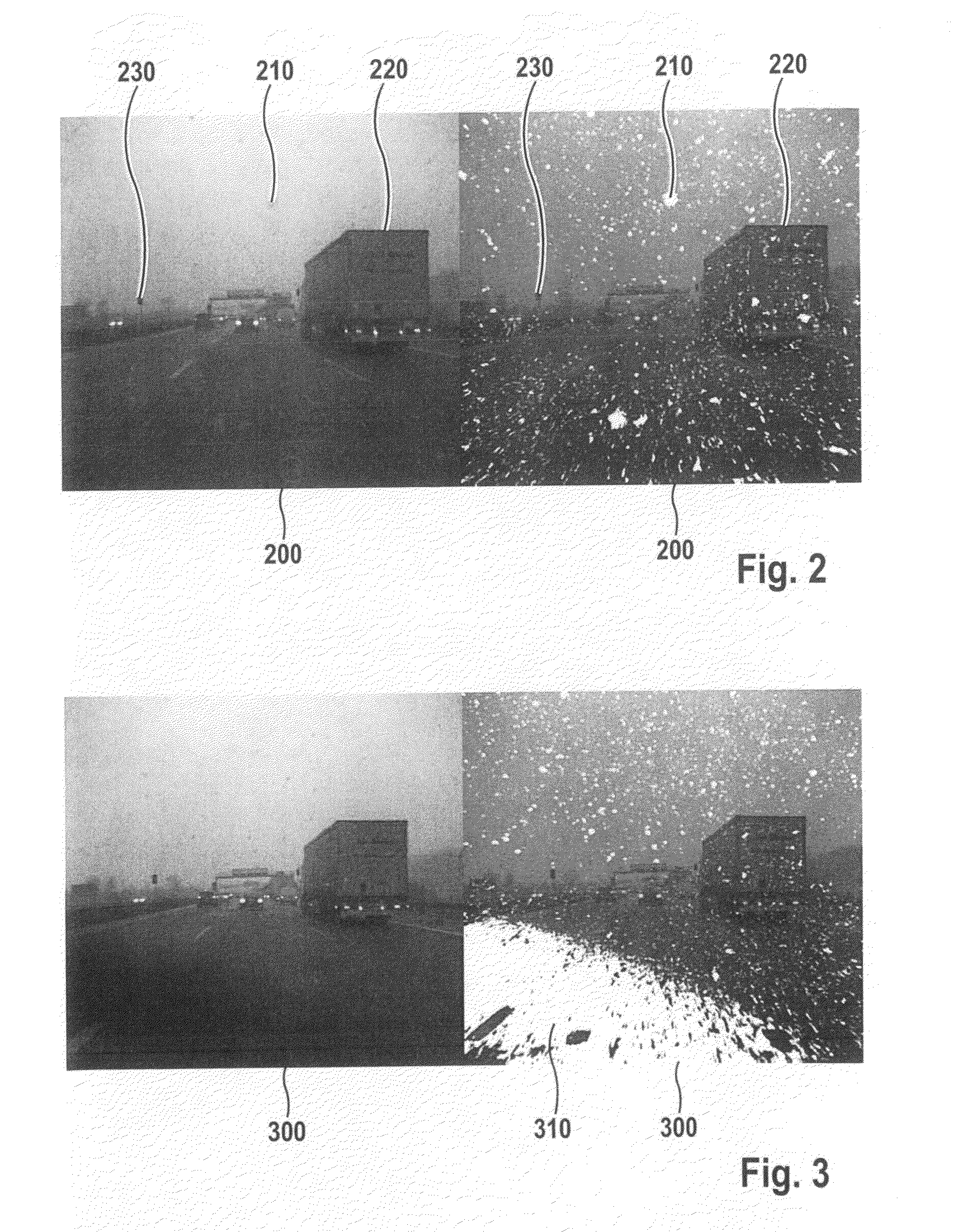 Method and device for detecting an interfering object in a camera image