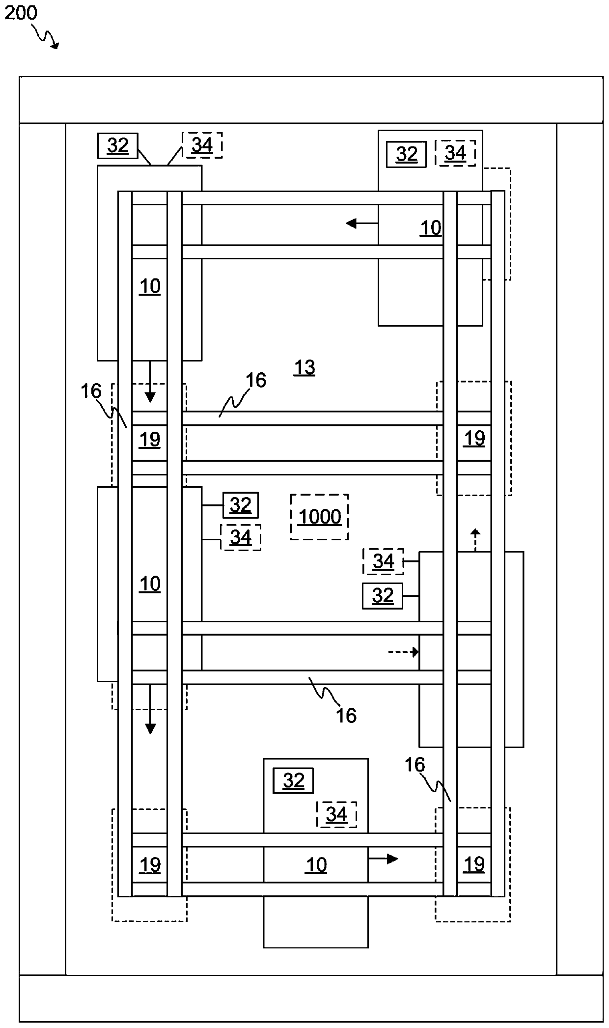 Electric linear motor and elevator