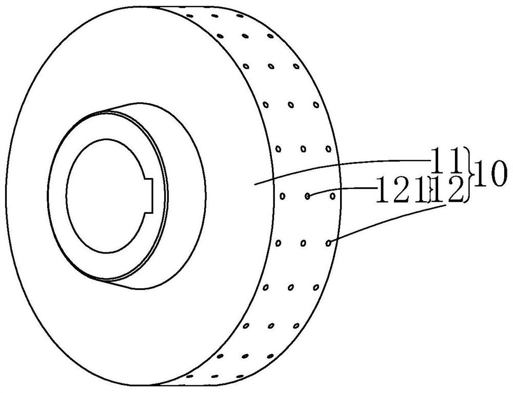 Gear with teeth capable of being independently disassembled and assembled