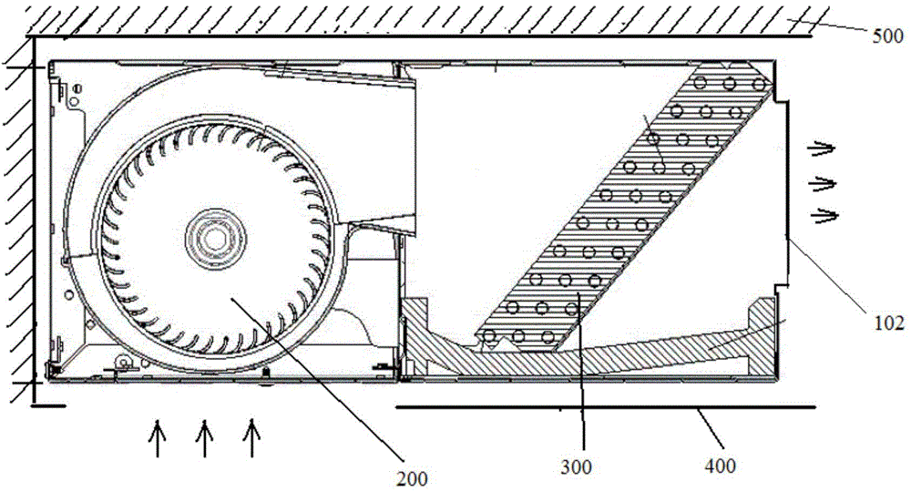 Ducted air conditioner and air conditioner