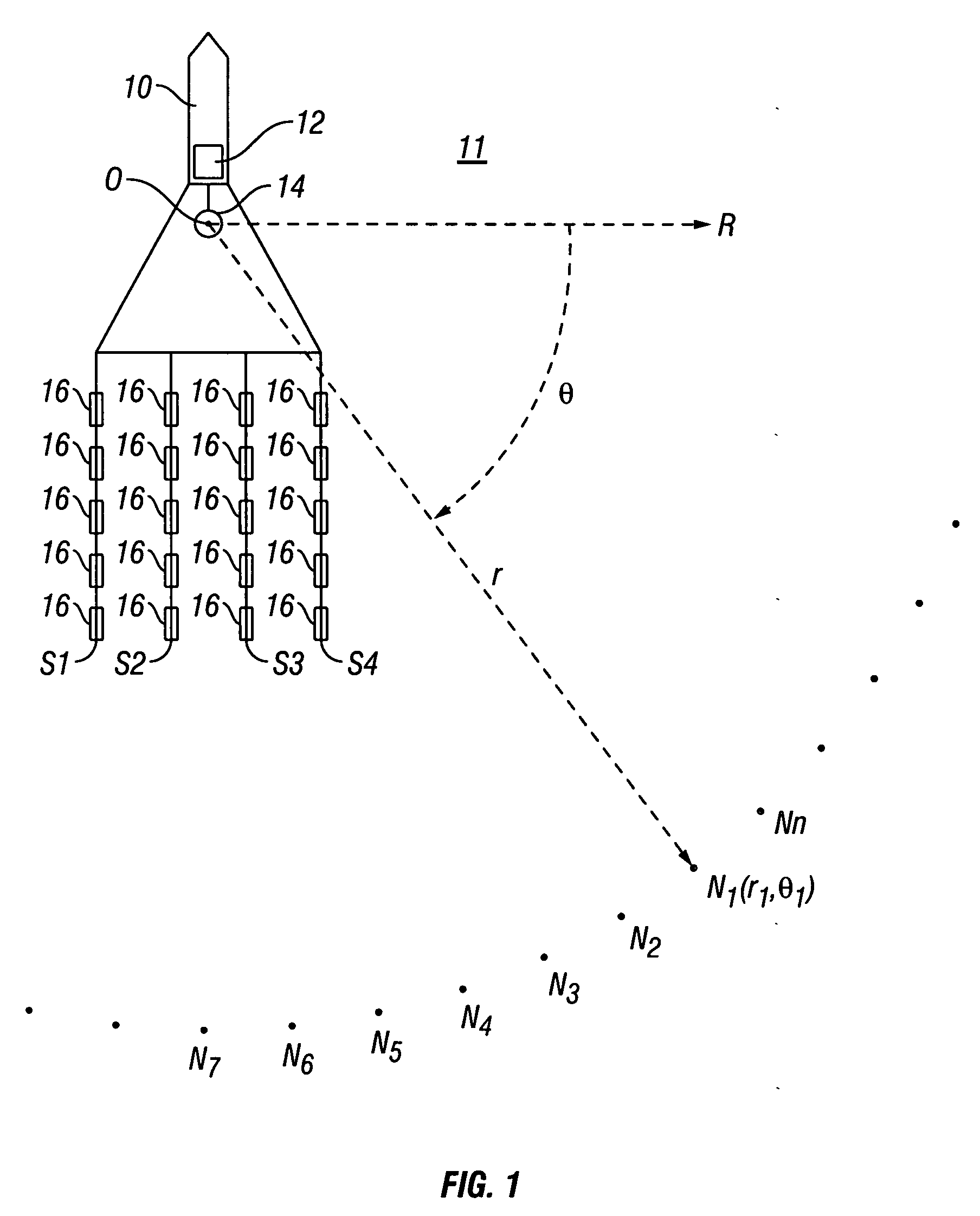 Method for noise suppression in seismic signals using spatial transforms