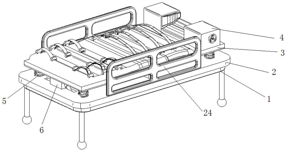 An easily adjustable severe spinal cord protection device