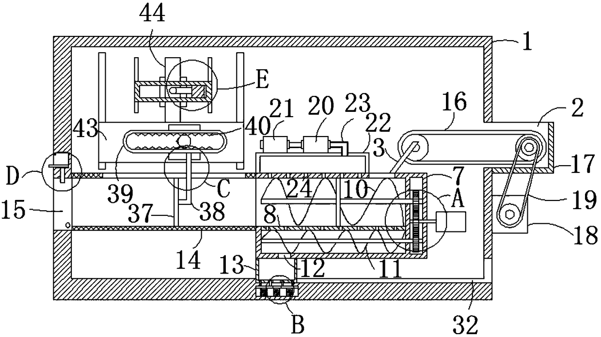 Corn straw bundling machine