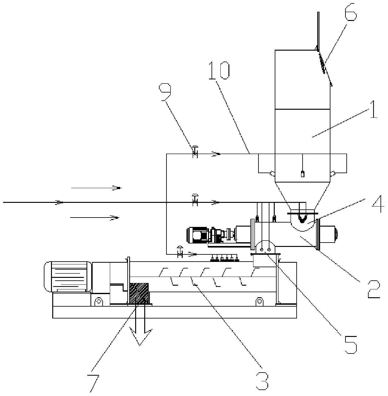 Rapid cellulose wetting equipment and rapid cellulose wetting process