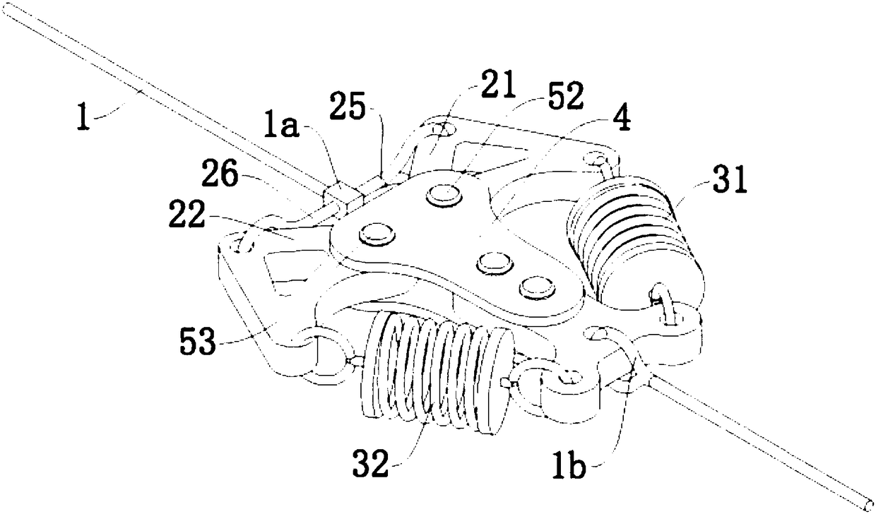 Variable stiffness control device for rope driving robot