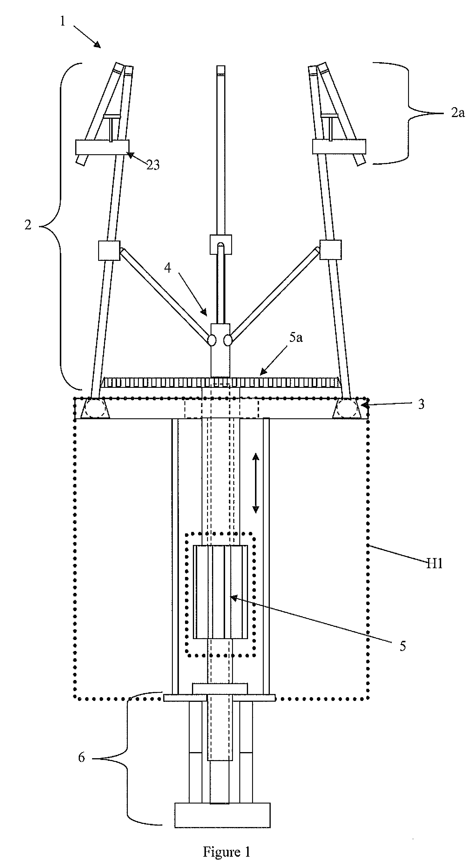 Continuous driver with changeable parameters