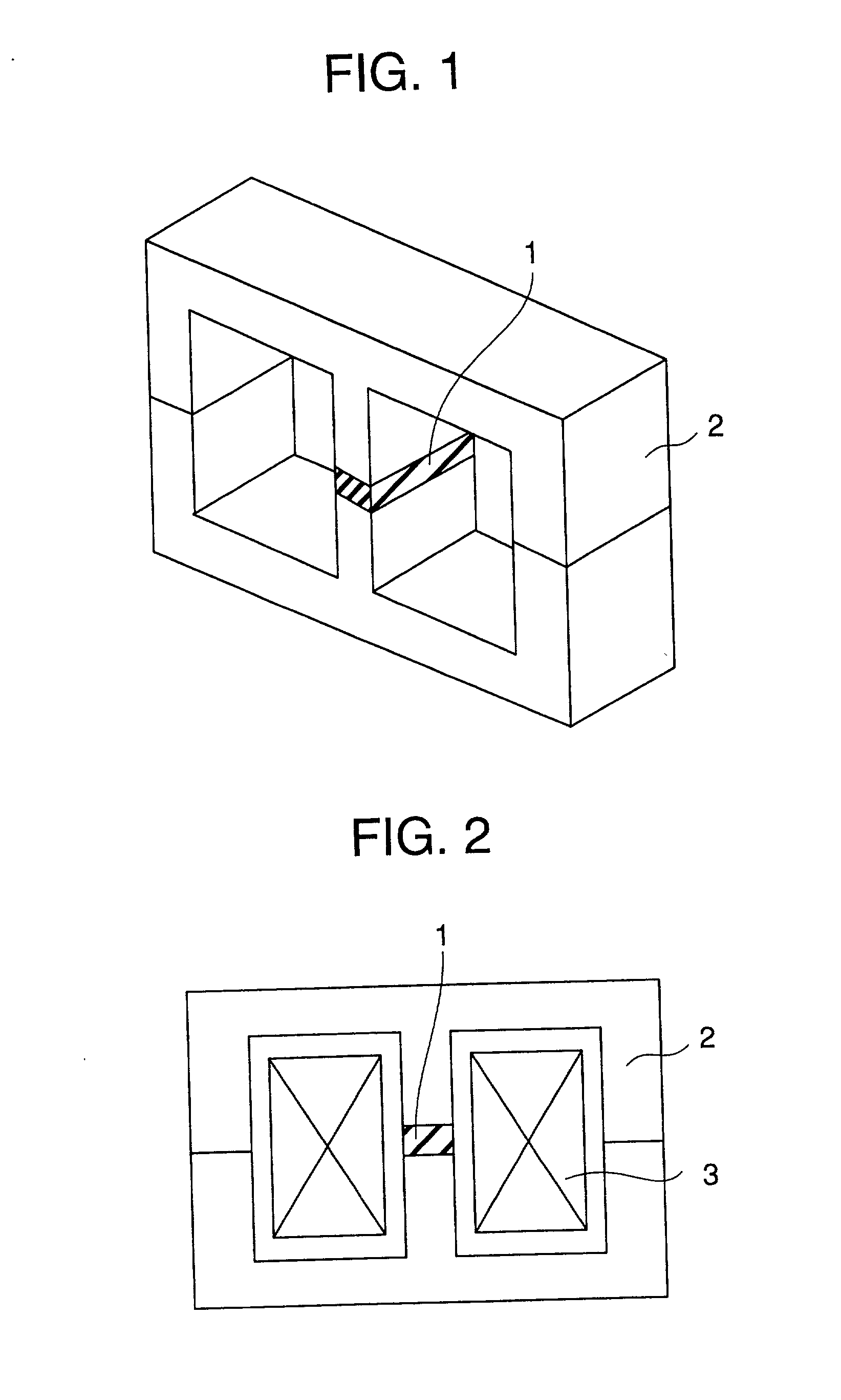 Magnetically biasing bond magnet for improving DC superposition characteristics of magnetic coil