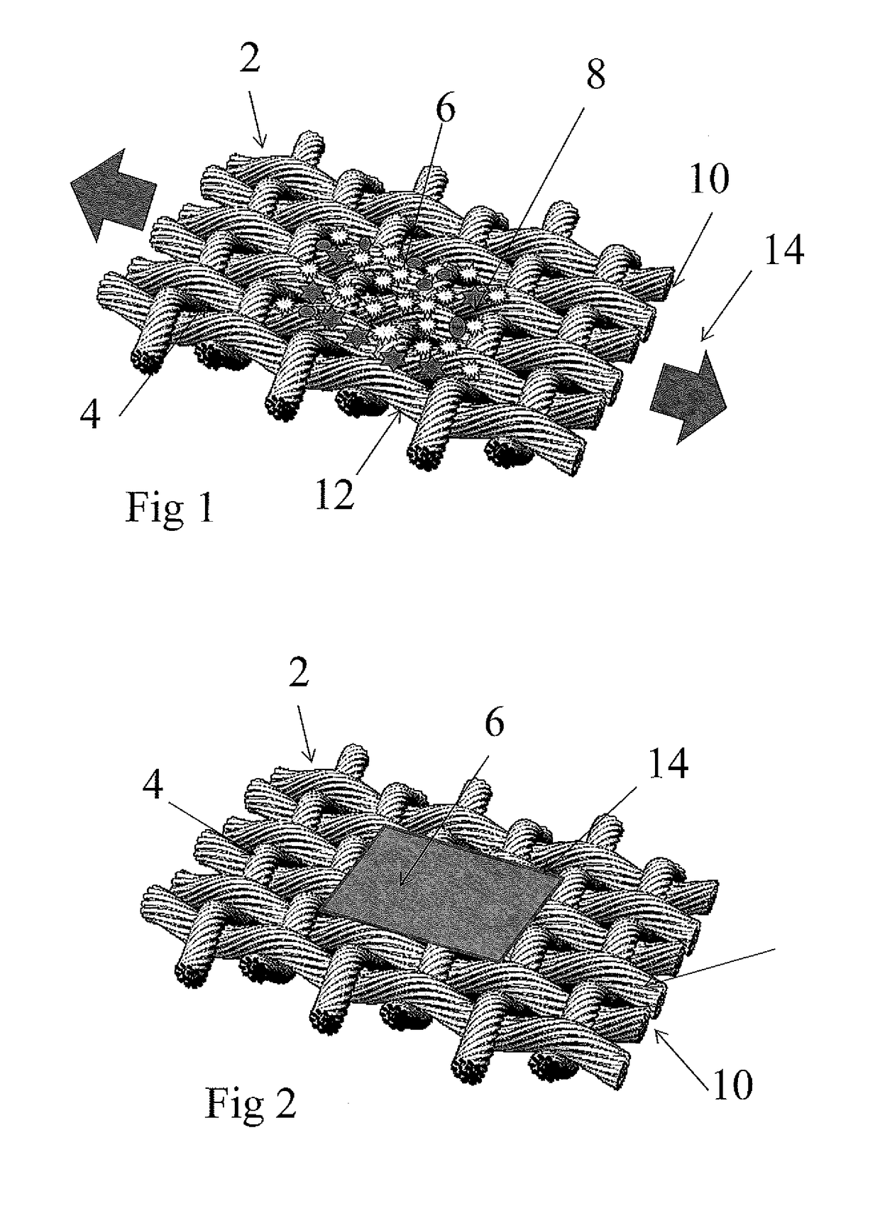 Shape enhancing garments with discontinuous elastic polymer composition