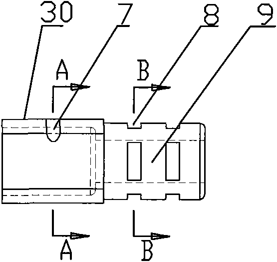 Irregularly shaped multi-land notch groove drill rod