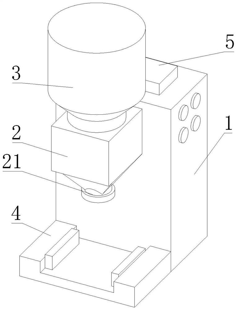 Pharmaceutical oscillating granulator with material guiding function