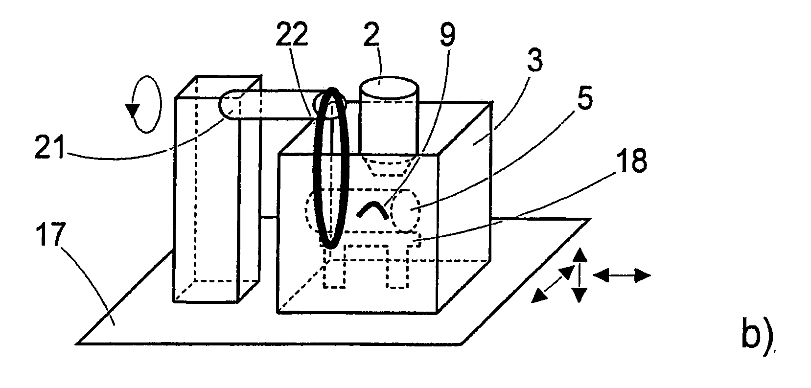 Sample holder for a microscope