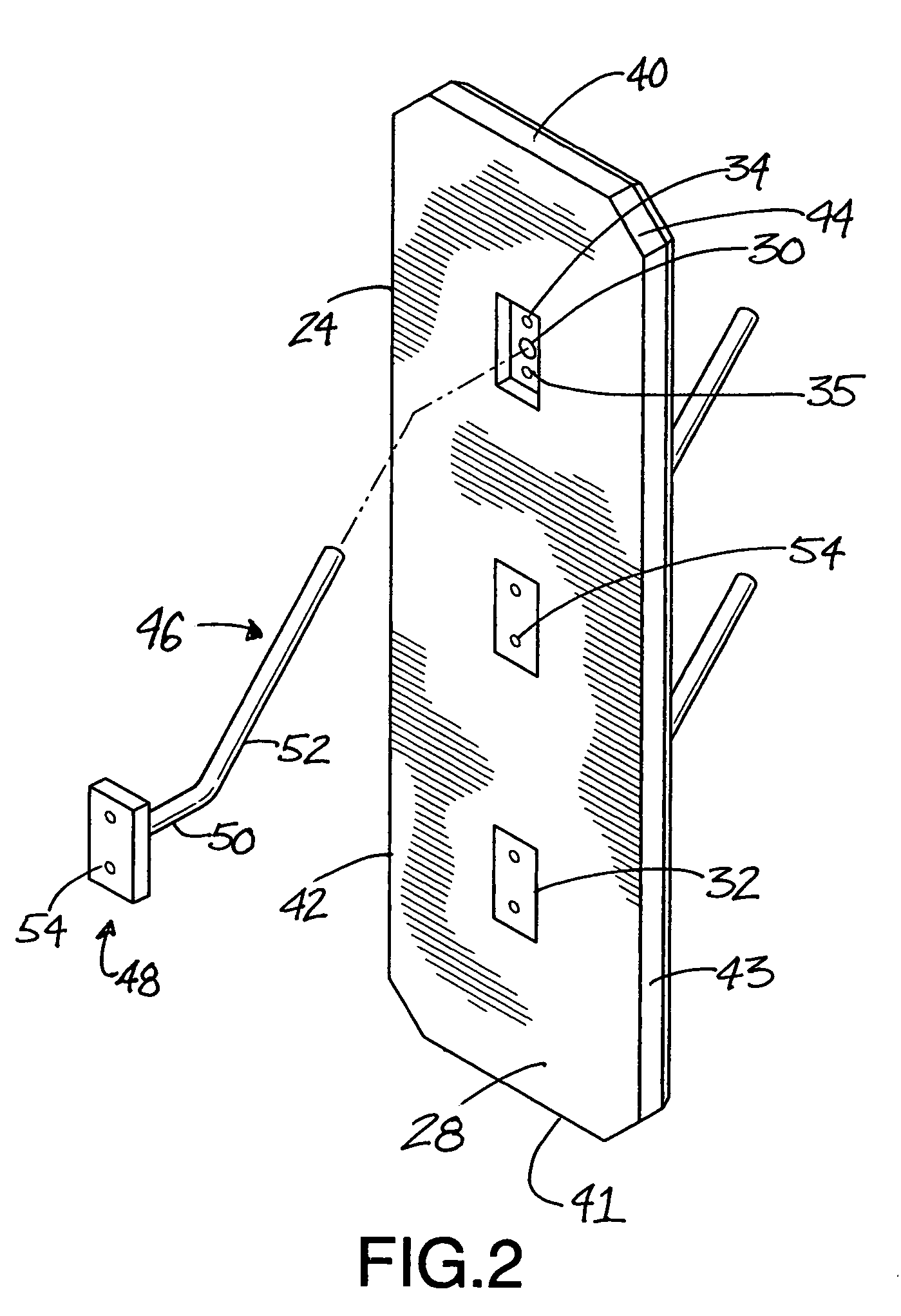 Recreational board rack system