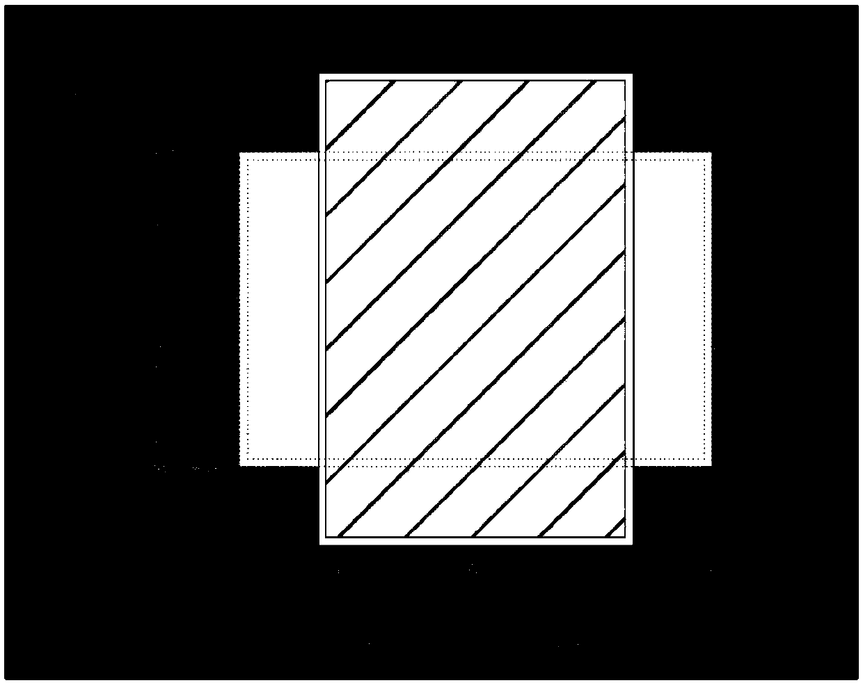 Membrane tension test method and device based on thin membrane resonance