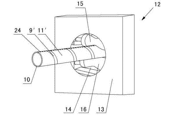 Automatic winding and packaging mechanism of plastic pipe protective film