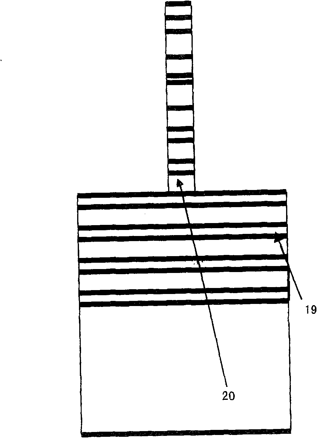 Method for preparing evanescent wave coupling type single carrier traveling wave photoelectrical detector