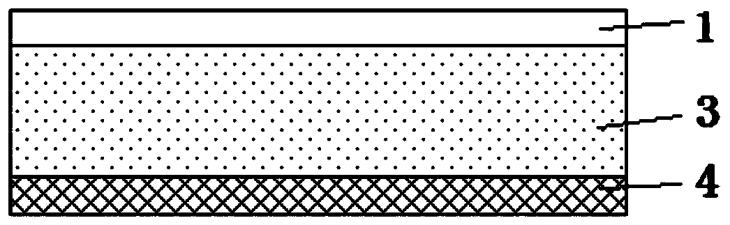 Polyolefin film for backboard of photovoltaic cell and preparation method thereof