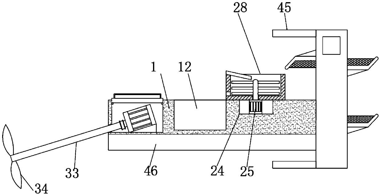 Automatic salvage device for suspended garbage in water