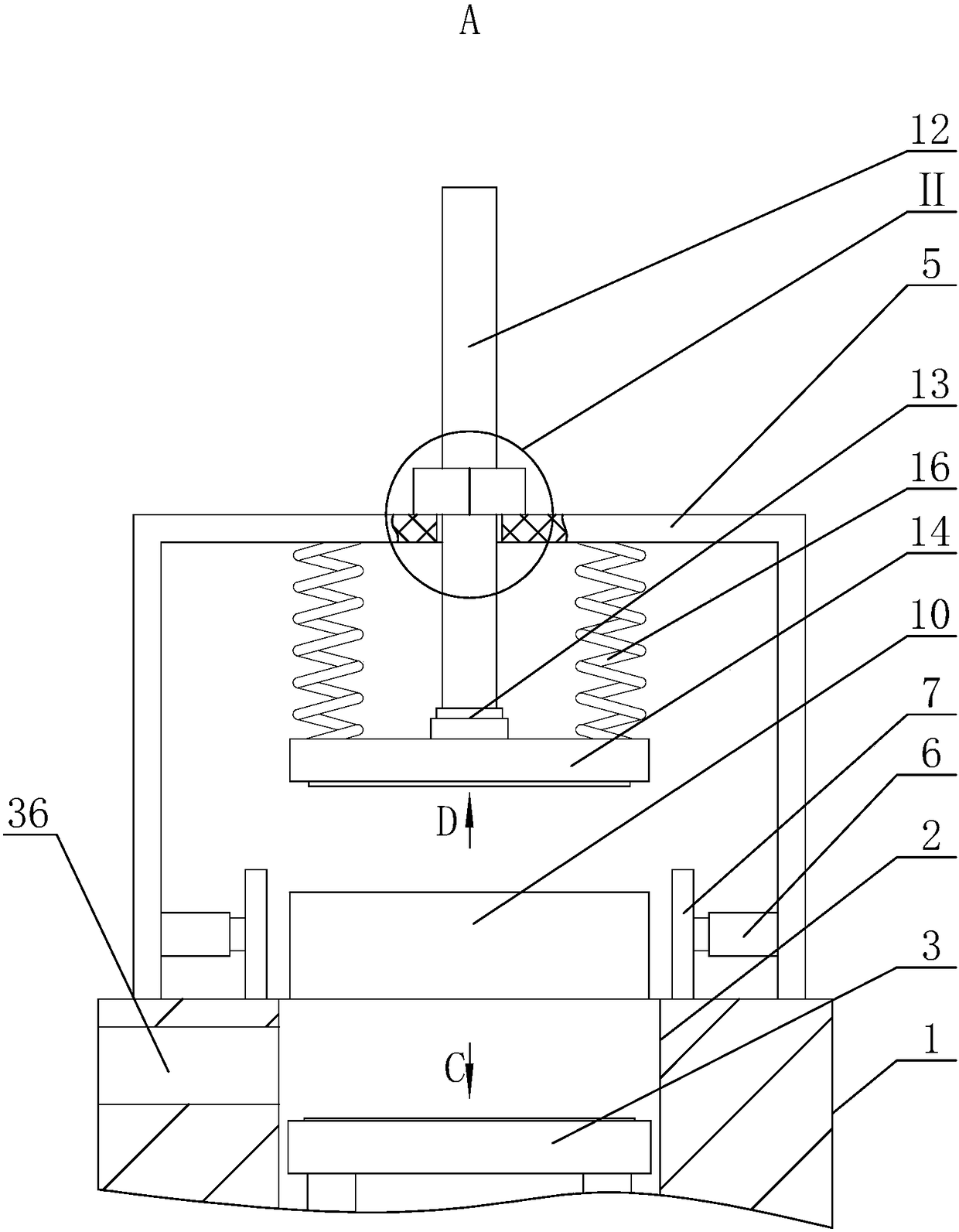 Financial voucher arrangement binding device