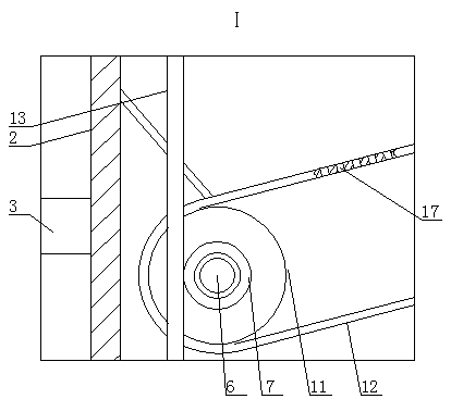 Novel recycled water production device for municipal wastewater treatment