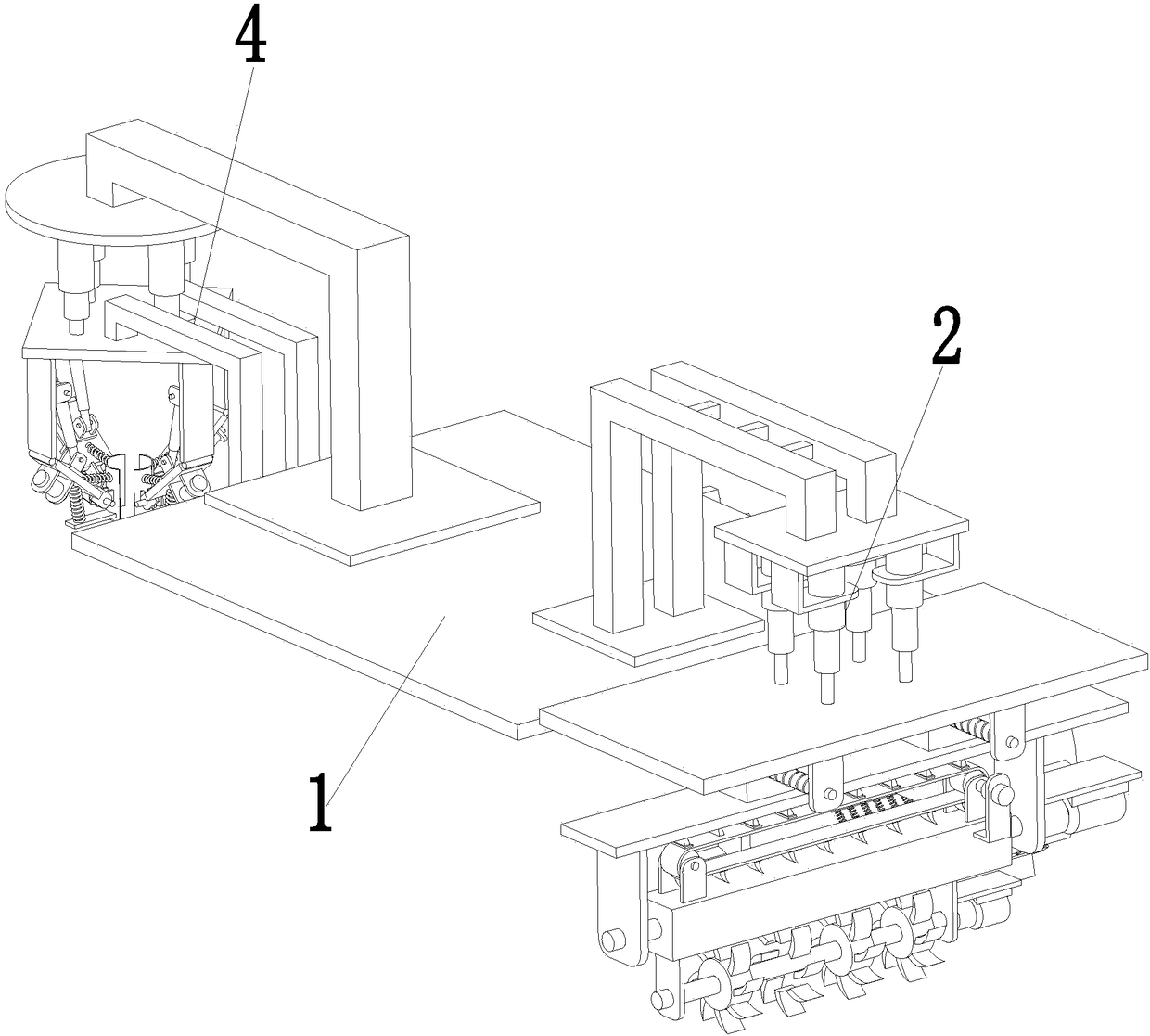 Loose soil harvester for growing vegetables in greenhouses