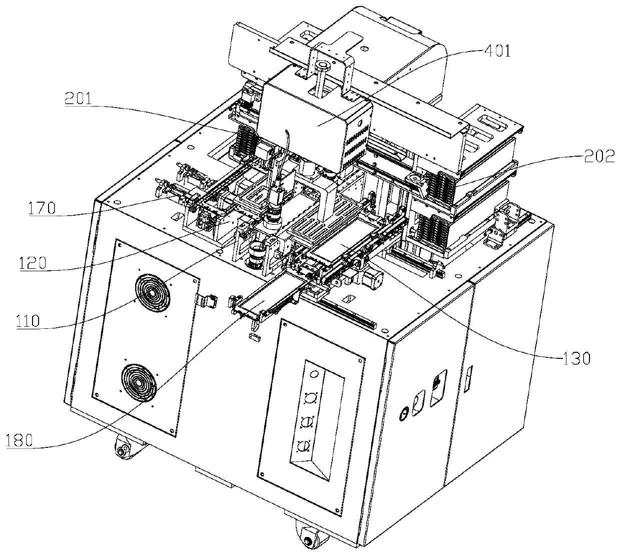 Capping and uncapping equipment for chip coating